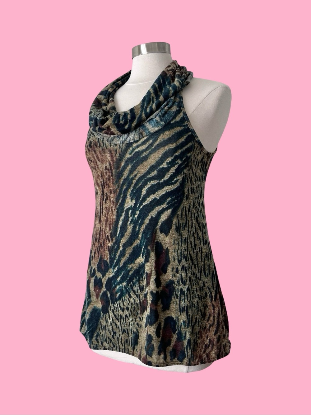 Vintage Charlotte Russe Cowl Neck Top